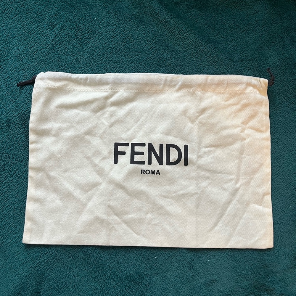 Fendi Cream Dust Bags 2x
